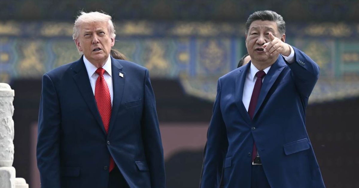 China’s President Xi Jinping and U.S. President Donald Trump met during the latter’s state visit (Brendan Smialowski/Pool Photo via AP)