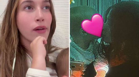 Hailey Bieber calls son Jack Blues her ‘personal snack machine’ in viral clip