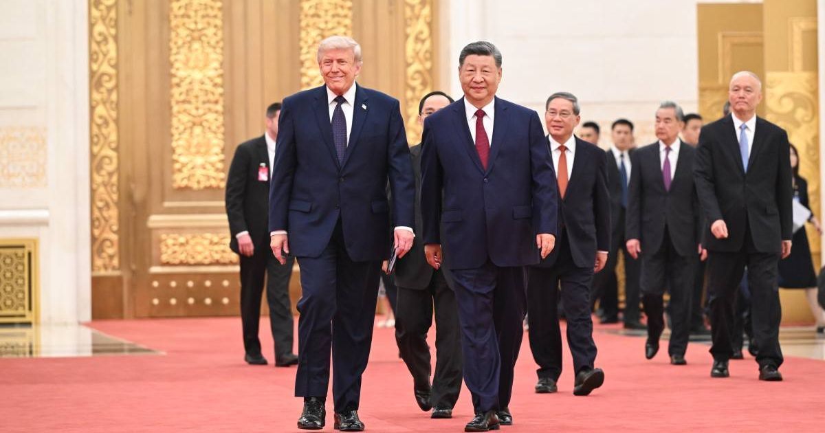Donald Trump praised Chinese President Xi Jinping during a Fox News interview, describing him as a leader who looks like he came 'straight out of central casting' (@SpoxCHN_MaoNing/ X)