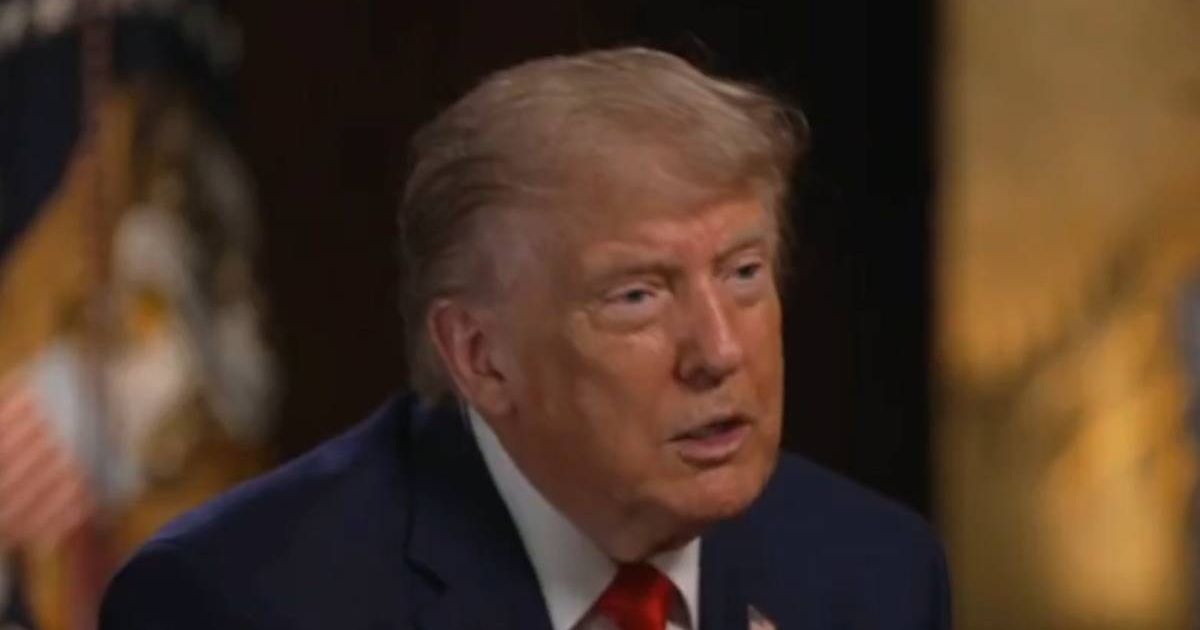 During an interview with Fox News host Sean Hannity, President Donald Trump shared the story behind his latest nickname for Democrats (Screengrab/X/@disclosetv)