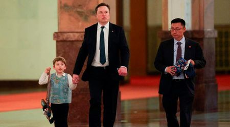 Elon Musk brings son X Æ A-Xii to Trump Beijing summit with Xi Jinping