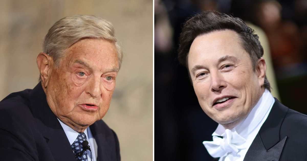 A claim circulating on social media alleges that billionaire Elon Musk called investor George Soros 'America’s greatest adversary' and accused him of spending vast amounts of money to influence elections and fund unrest (Getty Images)