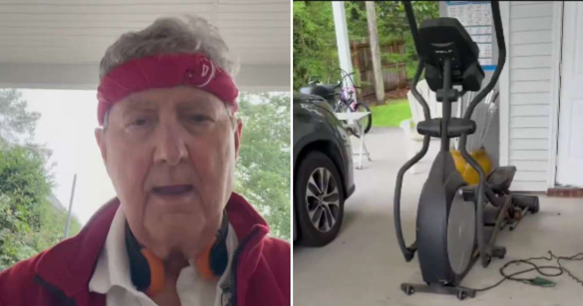 Kennedy was seen sharing a glimpse of his outdoor workout routine and daily life outside Washington duties (Screengrab/@SenJohnKennedy/X)