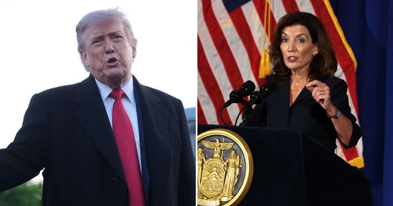 Trump explodes at Kathy Hochul over NYC rail strike: 'Call me and I’ll get it done'