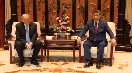 Fact Check: Did Xi Jinping make Donald Trump sit on a smaller chair?