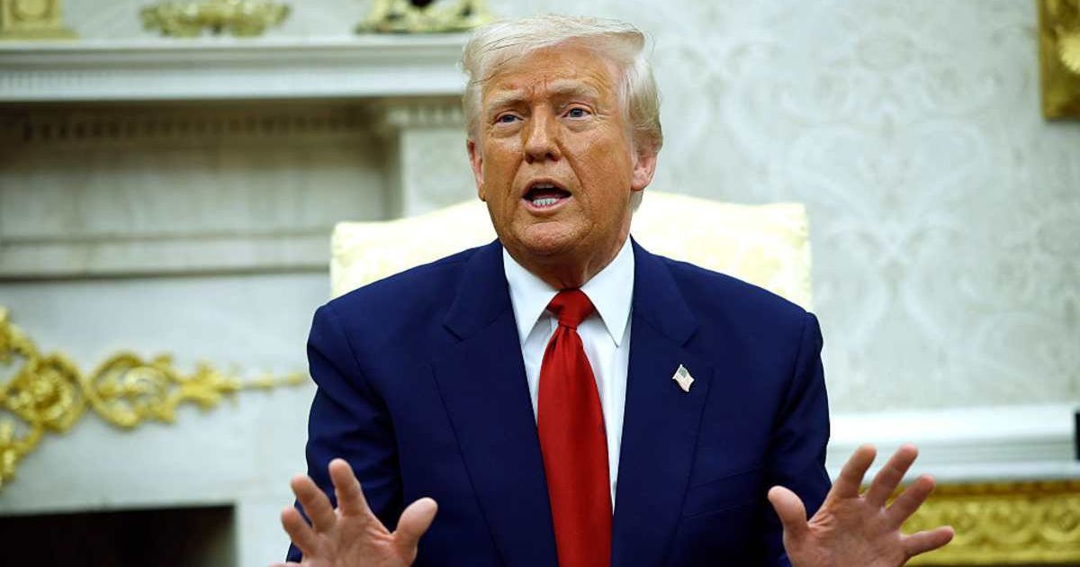 Trump maintained that the core issue was protecting Americans from unlawful government disclosures (Getty Images)