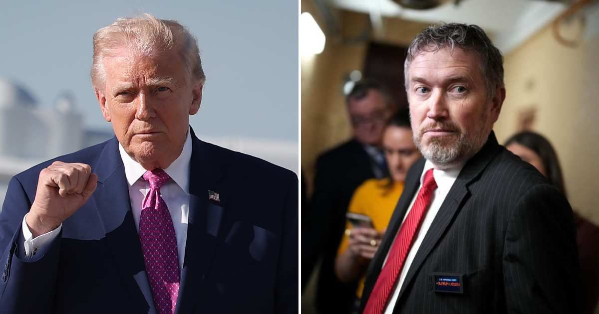 President Trump makes a last-minute push to unseat Rep Thomas Massie, urging Kentucky voters to reject him over his positions on borders and taxes (AP Photo, Getty Images)