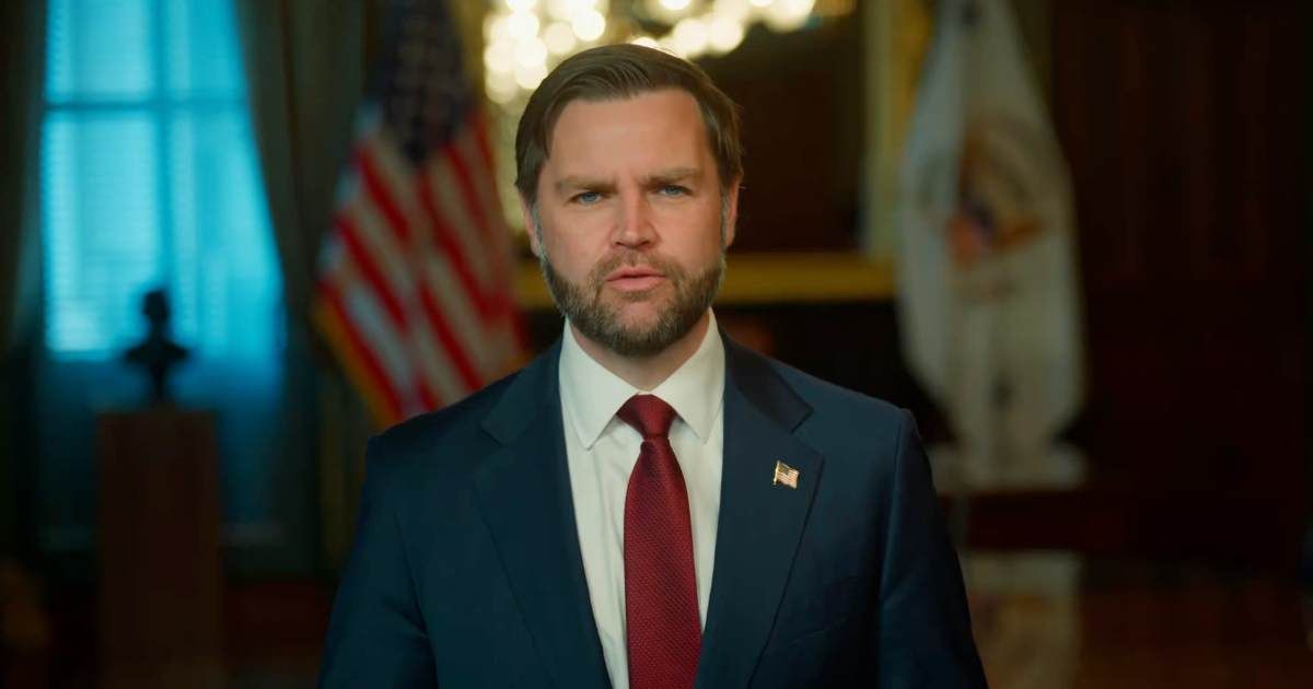 Vice President JD Vance delivered remarks at the Rededicate 250 prayer rally through a video message on Sunday, May 17 (@VP/X)