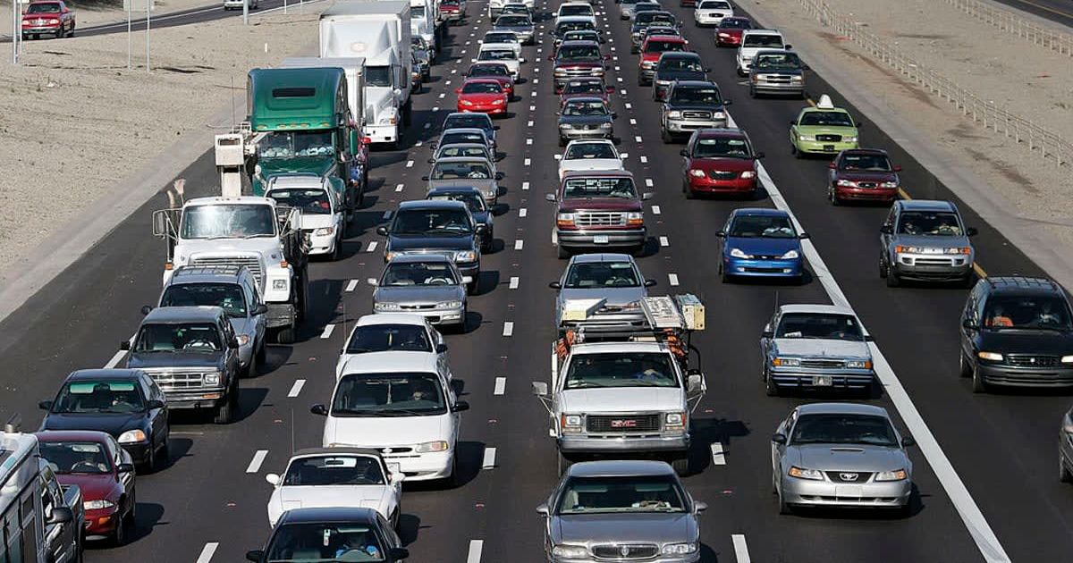 Social media rumor claims House Bill 626 makes it illegal for people to drive around without a destination (Photo by Jeff Topping/Getty Images) 