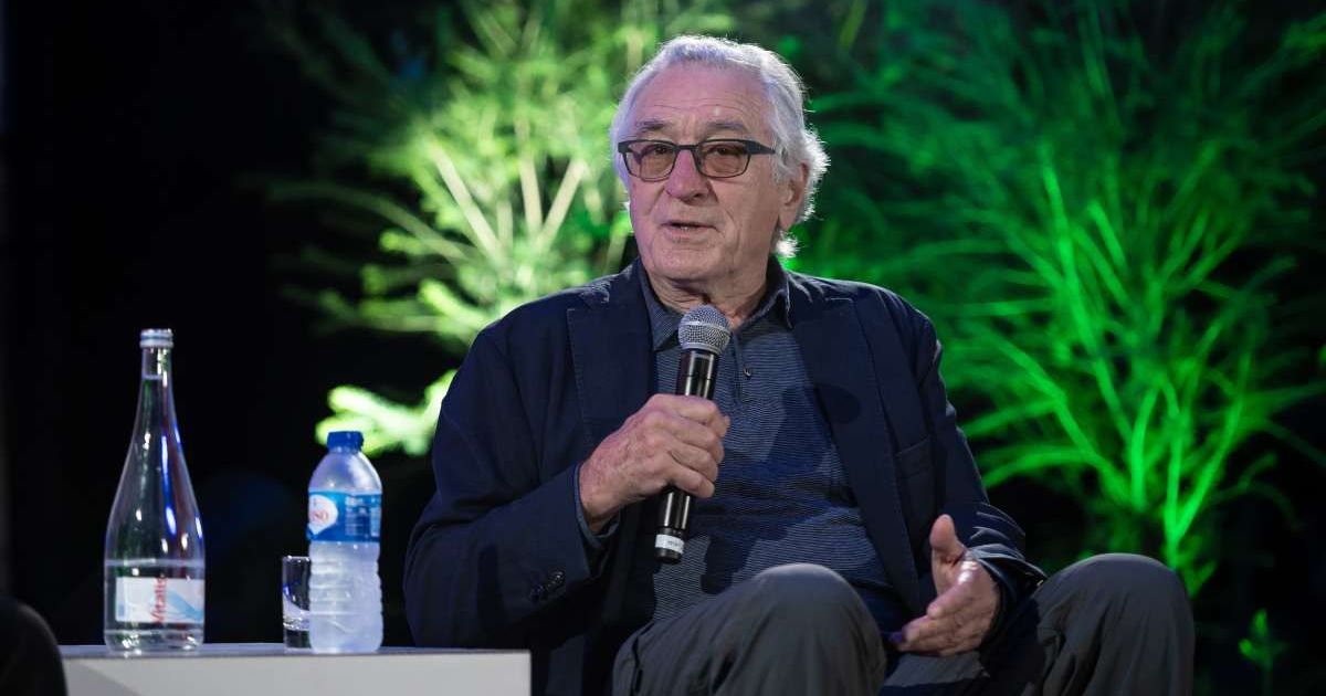 Robert De Niro has repeatedly criticized Donald Trump, calling him a 'clown,' 'gangster,' and 'fool' during protests and interviews (Pedro Gomes/Getty Images)