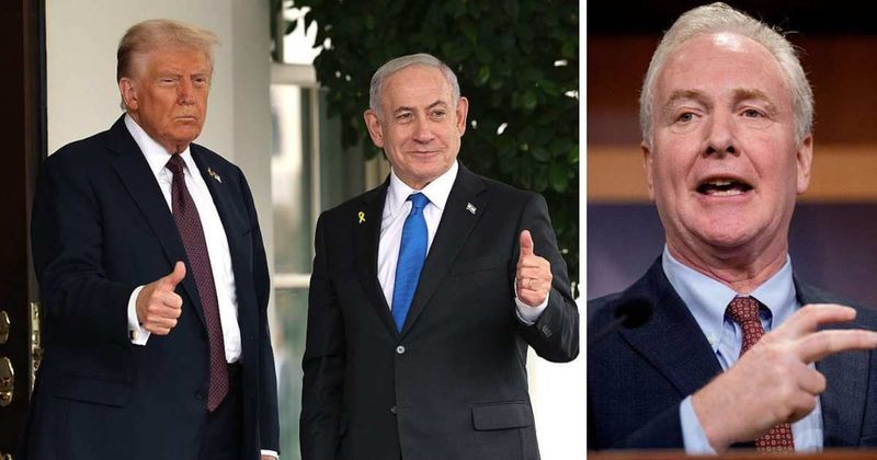 Van Hollen mocks Trump, says Netanyahu waited for president 'stupid enough' to start Iran war