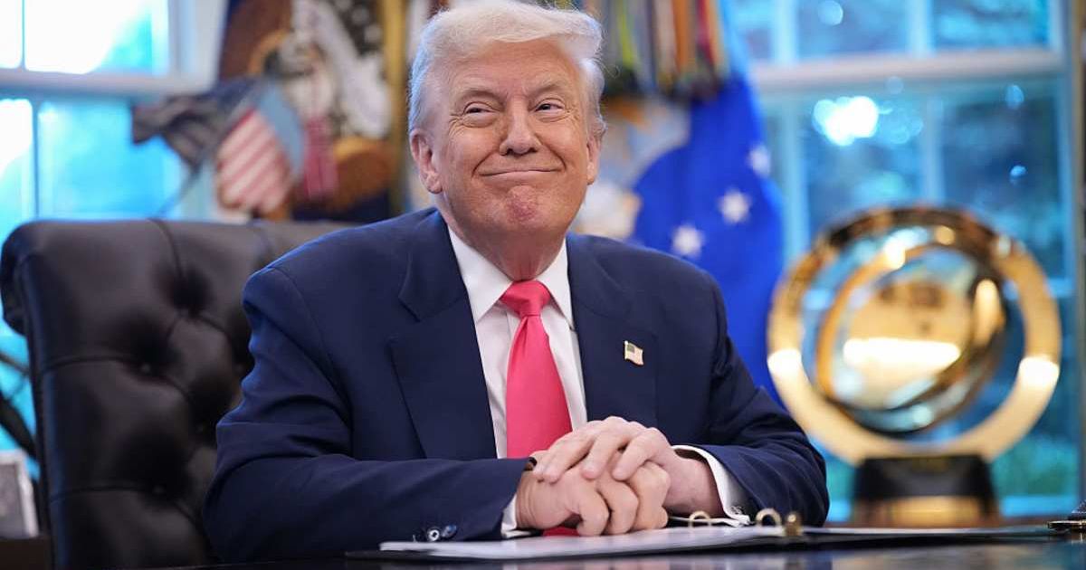 A federal court filing in Florida confirmed that President Donald Trump has permanently terminated his $10 billion legal challenge against the Treasury Department (Andrew Harnik/Getty Images)
