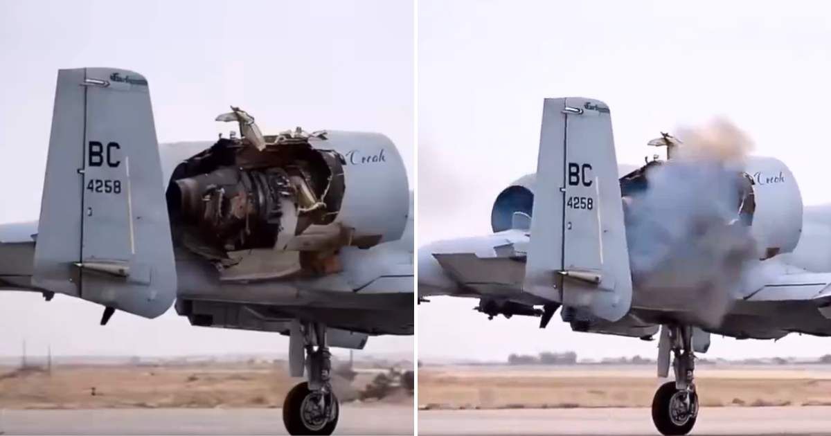 A viral claim suggested that a US Air Force aircraft was struck during an Iranian attack (@xuedingding01/X)