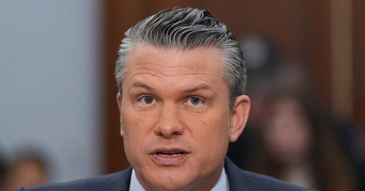 Social media users claimed Pete Hegseth called for removing alleged Antifa members from the United States military (AP Photo/Alex Brandon)