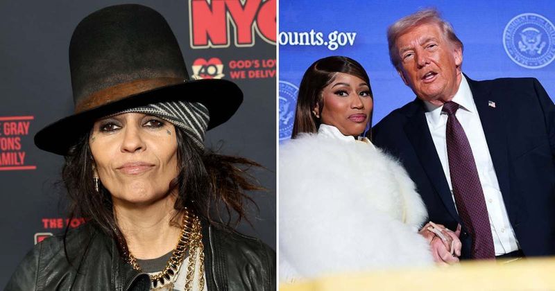 Linda Perry is not judging Nicki Minaj for supporting Trump: 'She's suffering by her own decision'