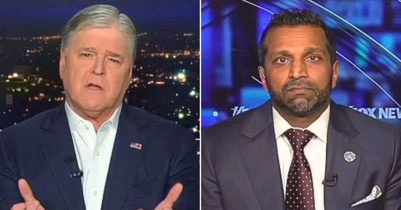 Sean Hannity defends Kash Patel in glowing on-air praise amid allegations of his drunken behavior 