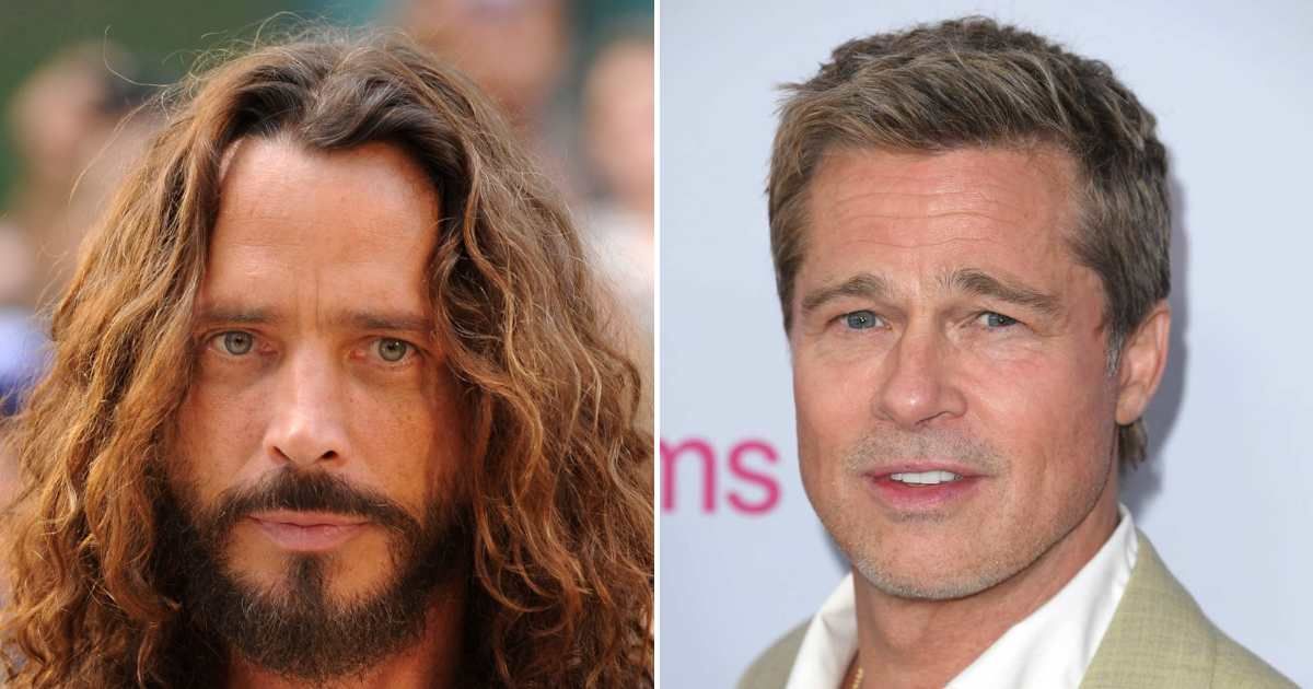 Brad Pitt is supporting late Chris Cornell’s children but has grown distant from his own (Jason Merritt/Getty Images and Getty Images)
