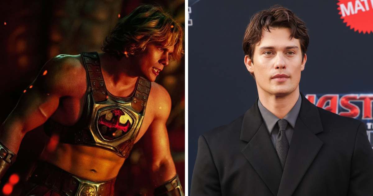Nicholas Galitzine said playing He-Man required intense workouts, 5,000 calories daily, and strict discipline for five months (Screengrab/@nicholasgalitzine/Instagram, AP Photo)