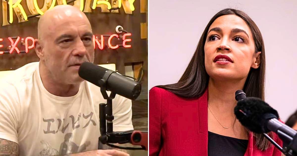 Joe Rogan pushed back on Alexandria Ocasio-Cortez’s billionaire criticism, saying wealthy Americans create jobs and pay taxes (The Joe Rogan Experience, Getty Images)