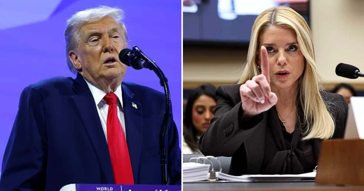 Pam Bondi allegedly involved in ‘RINO coup attempt’ against Trump within his administration (Getty Images)