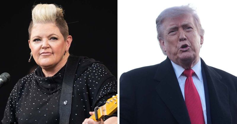 Natalie Maines launches profanity-laced rant against Trump 23 years after George W Bush criticism
