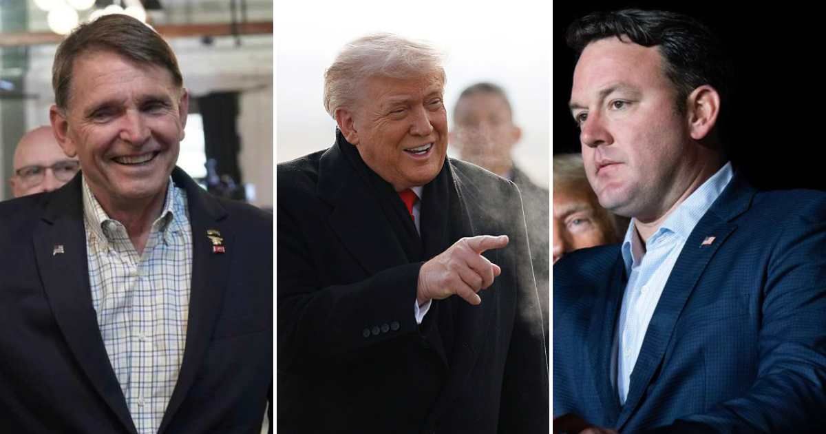 Trump-backed candidates advanced in major Republican primary races, in Kentucky, Georgia and Alabama (AP Images/ Getty Images)