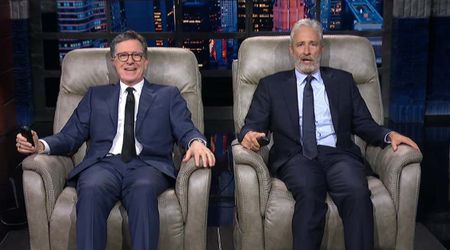 Jon Stewart honors Colbert’s final week on ‘The Late Show’: ‘Don’t confuse cancellation with failure’
