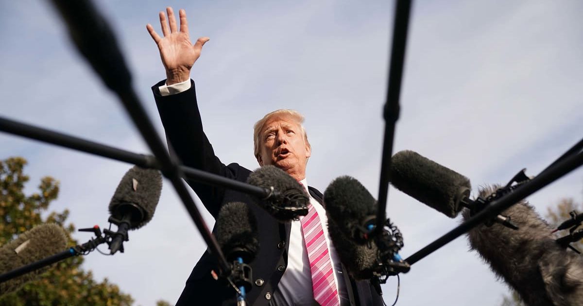 Trump mocks reporter’s fiancé over anti-Trump votes, warns ‘doesn’t work out well’ (Getty Images)