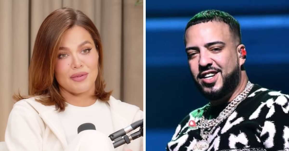 Khloe Kardashian reunited with French Montana during an unexpected Los Angeles party encounter (Getty Images, Screengrab/Khloe Kardashian/ YouTube)