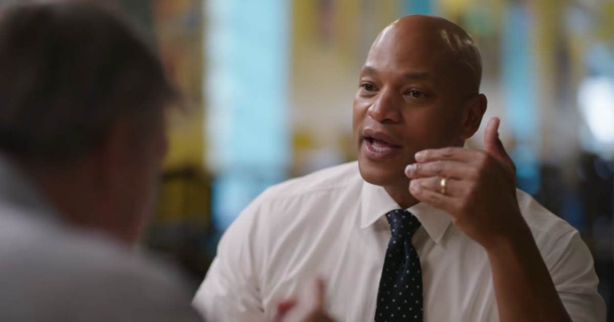 Maryland Gov Wes Moore stressed that any bad-faith critique from a Democratic or Republican operative about his service doesn’t matter to him (Politico/YouTube)