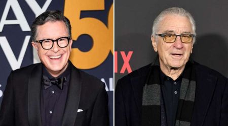 Robert De Niro jokes about Trump-Epstein files on Stephen Colbert's show, talks about 'numbers'