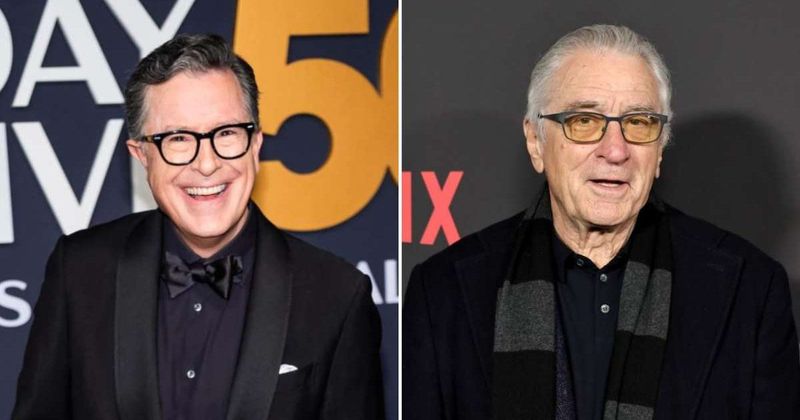 Robert De Niro jokes about Trump-Epstein files on Stephen Colbert's show, talks about 'numbers'
