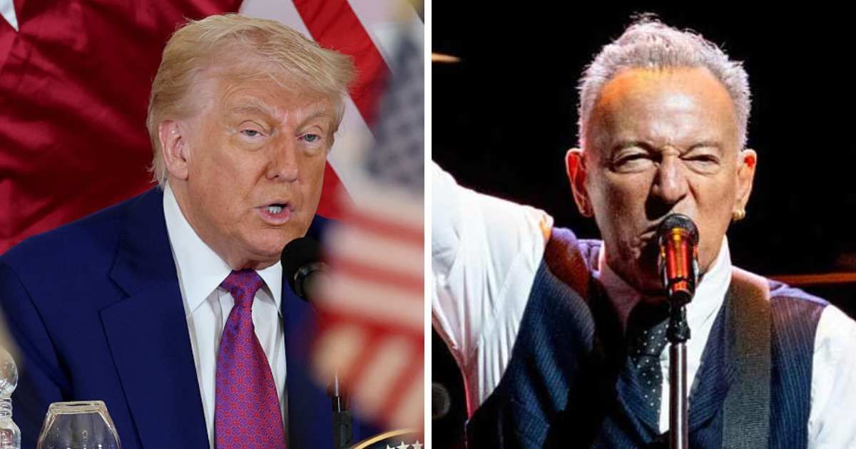Springsteen said Colbert was the first host to lose his show over a president who could not take a joke (Getty Images)