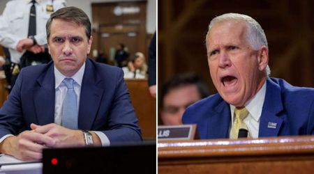 GOP mutiny as Senator Thom Tillis vows to sink acting AG Todd Blanche