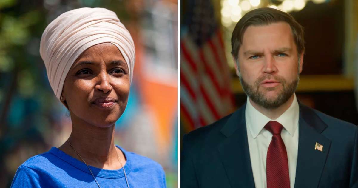 Vice President JD Vance has said Minnesota Rep Ilhan Omar is under investigation by the DOJ, while Omar insists she had not been informed of any DOJ investigation (Getty Images / X @VP)