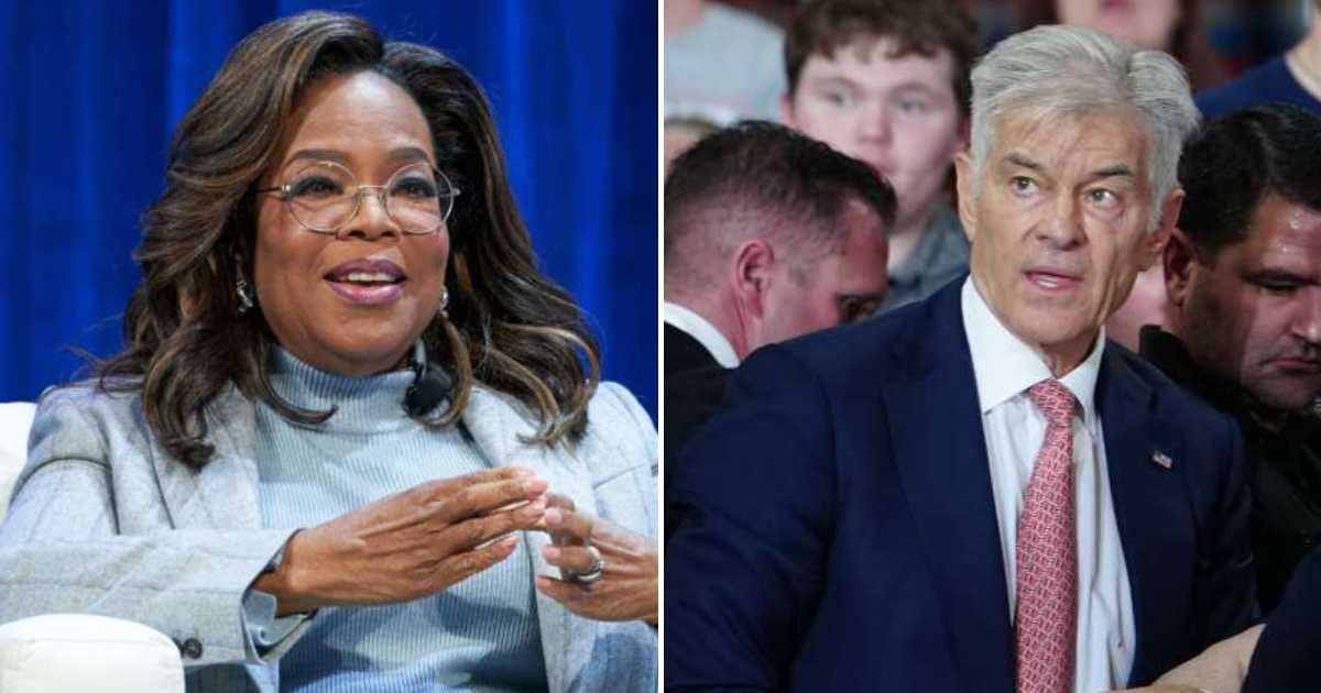 Oprah Winfrey and Dr Oz were linked in misleading ads promoting a pink gelatin weight-loss claim (Getty Images, AP Photo/Julia Demaree Nikhinson)