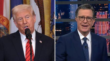 Trump mocks Stephen Colbert with AI dumpster video after 'The Late Show' finale