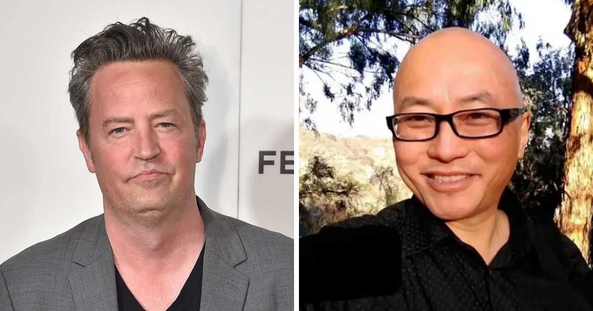 Prosecutors claimed Kenneth Iwamasa enabled Matthew Perry’s ketamine use despite understanding the risks tied to his addiction (Screengrab/@Kenneth Iwamasa/LinkedIn, Getty Images)