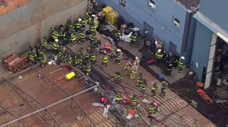 At least 1 killed, 36 injured in 'major' explosion and fire at New York City shipyard