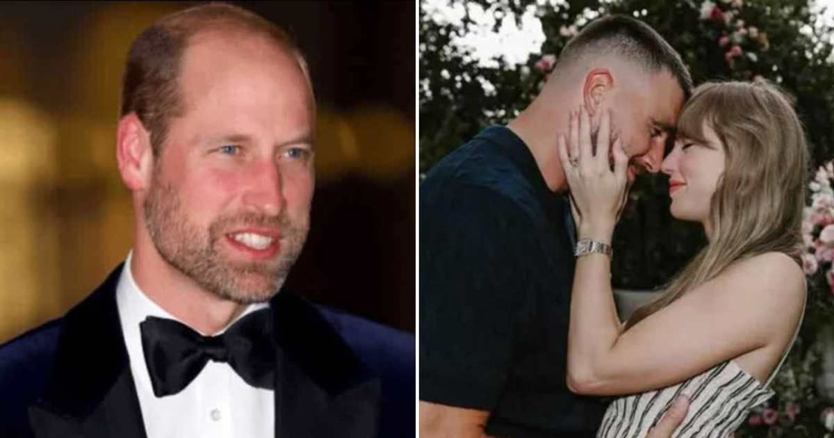Prince William commented on Taylor Swift and Travis Kelce’s wedding during a UK radio show (Getty Images, @taylorswift/Instagram)