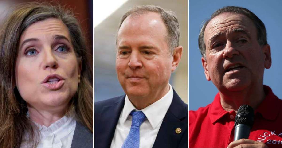 'Utterly classless,' Rep Nancy Mace wrote after Senator Adam Schiff criticized Tulsi Gabbard on her resignation (Getty Images)