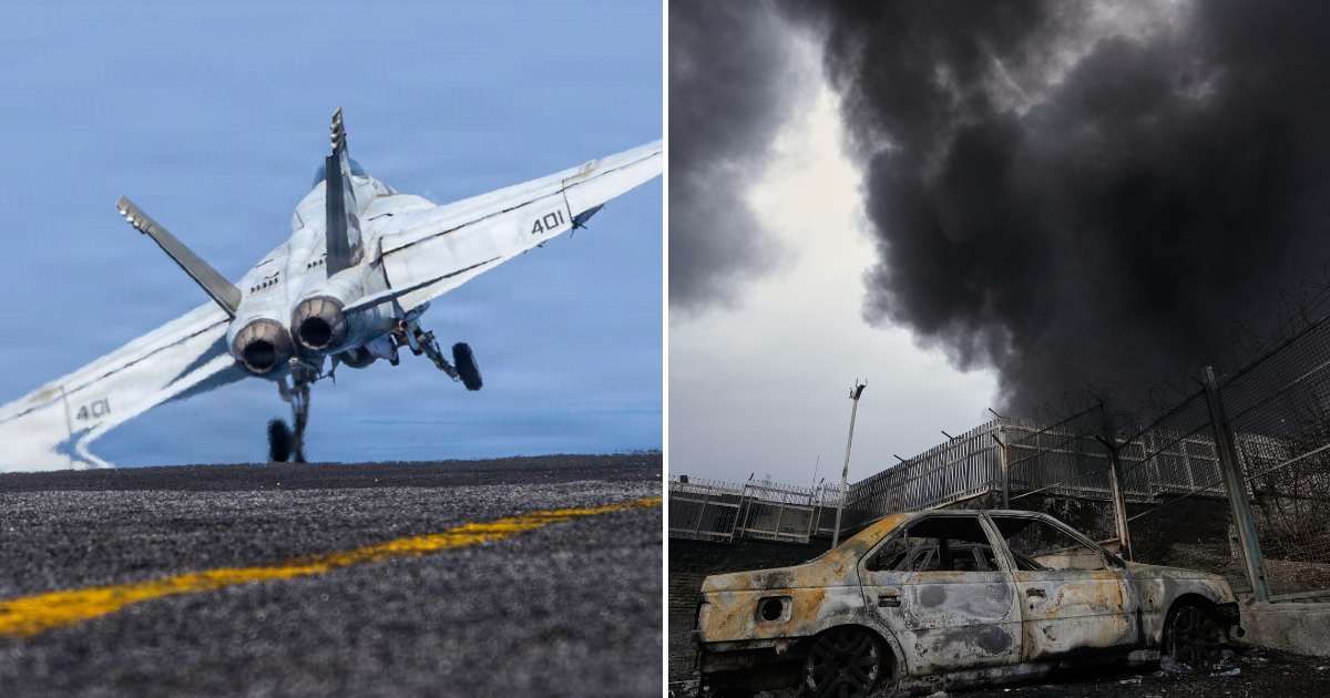 Amid ongoing tensions in the Middle East following a fragile ceasefire, social media has been flooded with claims that the United States is preparing to launch military strikes against Iran (AP Photo)