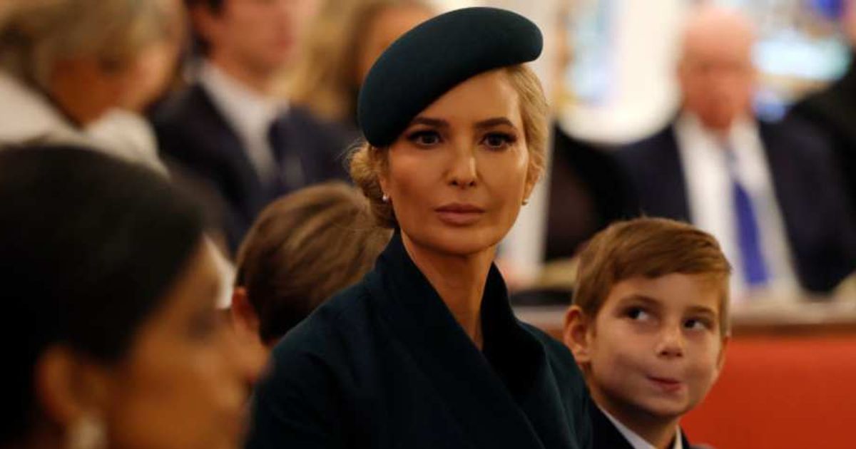 Ivanka Trump, daughter of President Donald Trump, and her son Theodore Kushner attend services at St. John's Church on January 20, 2025, in Washington, DC (Anna Moneymaker/Getty Images)