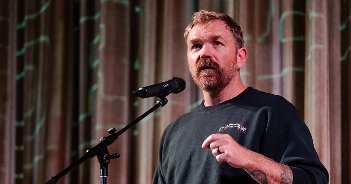 Democrats' Senate nominee Graham Platner's resurfaced Reddit posts showed him calling the army 'trash' despite serving in it after the Marine Corps (Sophie Park/Getty Images)