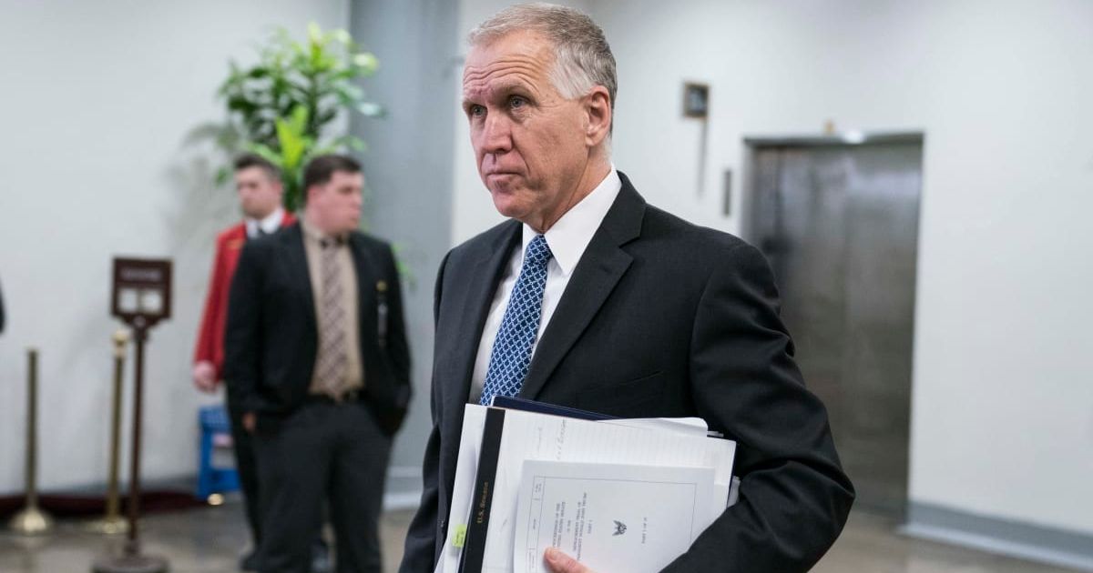Sen Thom Tillis questioned President Donald Trump's Iran plan and raised concerns about allowing nuclear material to remain in Tehran (Getty Images)