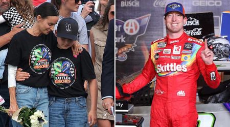 Kyle Busch’s wife, children make first public appearance since his death at Coca-Cola 600 tribute