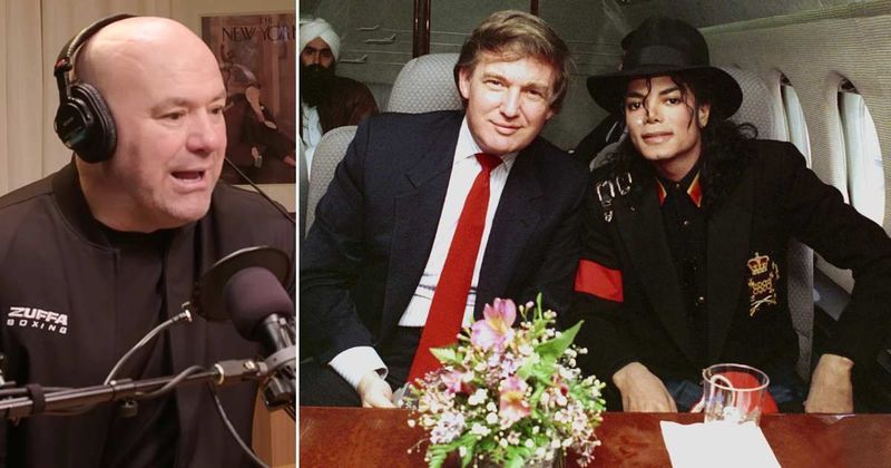 Dana White defends Trump against racism claims, cites his ‘close friendship’ with Michael Jackson