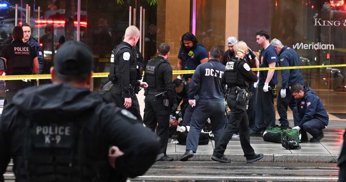 Gunman Nasire Best was killed after opening fire at a White House checkpoint, while a bystander was injured during the exchange of gunfire (Roberto Schmidt/Getty Images)