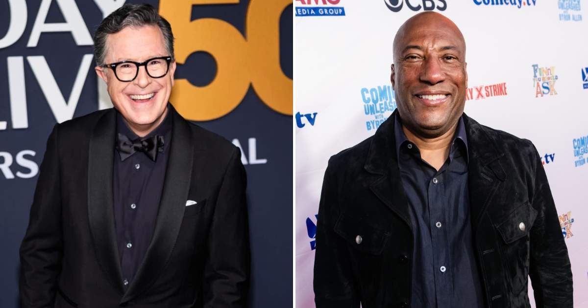 Byron Allen said ‘Comics Unleashed’ had built its own audience long before airing in CBS’ late-night time slot (TheStewartofNY/WireImage and Greg Doherty/Getty Images for Allen Media Group)