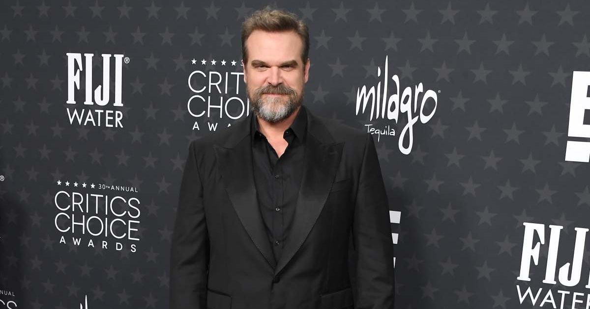 David Harbour praised the young ‘Stranger Things’ cast and said reports of tension with Millie Bobby Brown were resolved (Steve Granitz/FilmMagic)